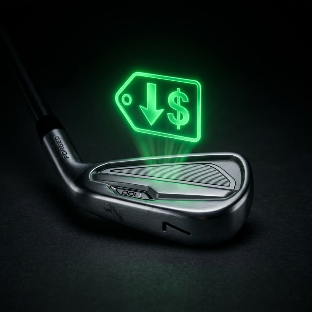 Golf club with price drop notification