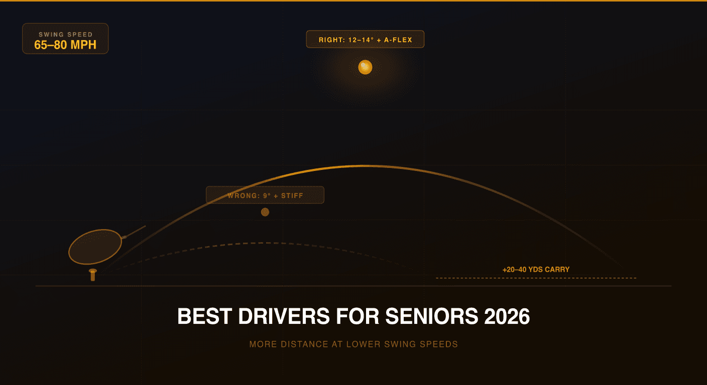 Best Drivers for Senior Golfers in 2026: More Distance at Lower Swing Speeds