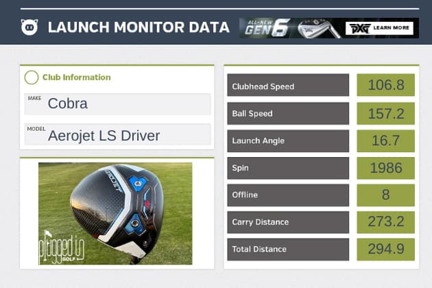 Cobra Aerojet LS driver